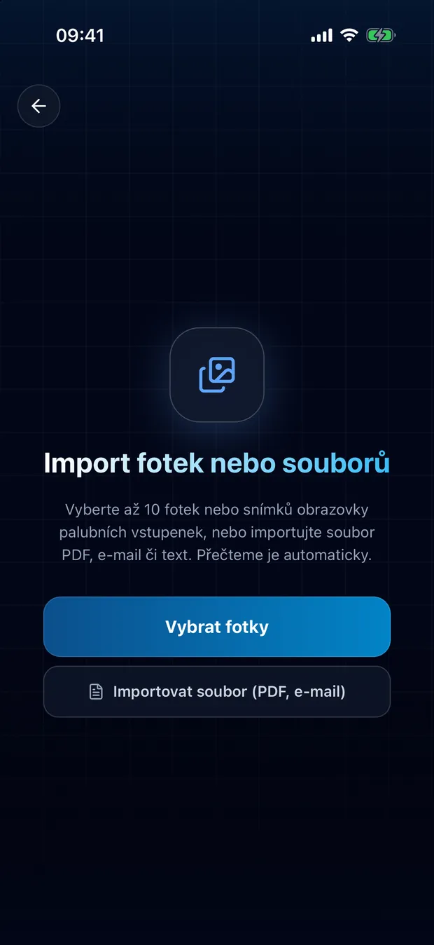 Vyberte své snímky obrazovky nebo fotky