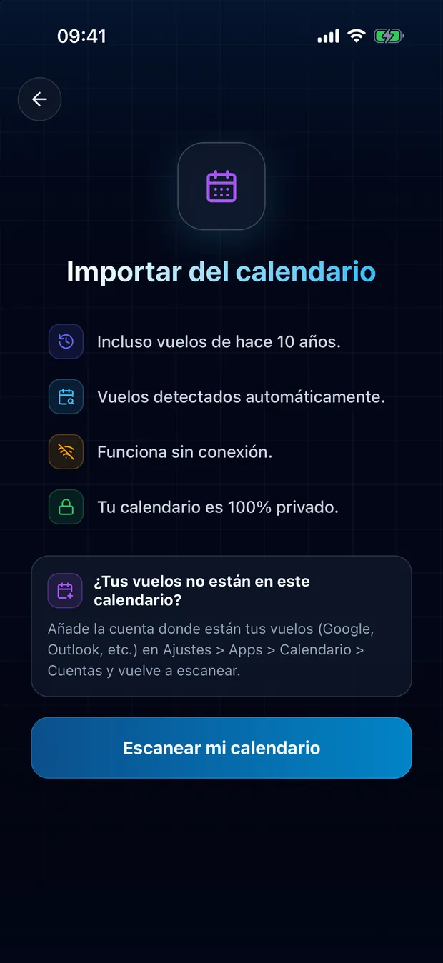 Permite el acceso e inicia el escaneo