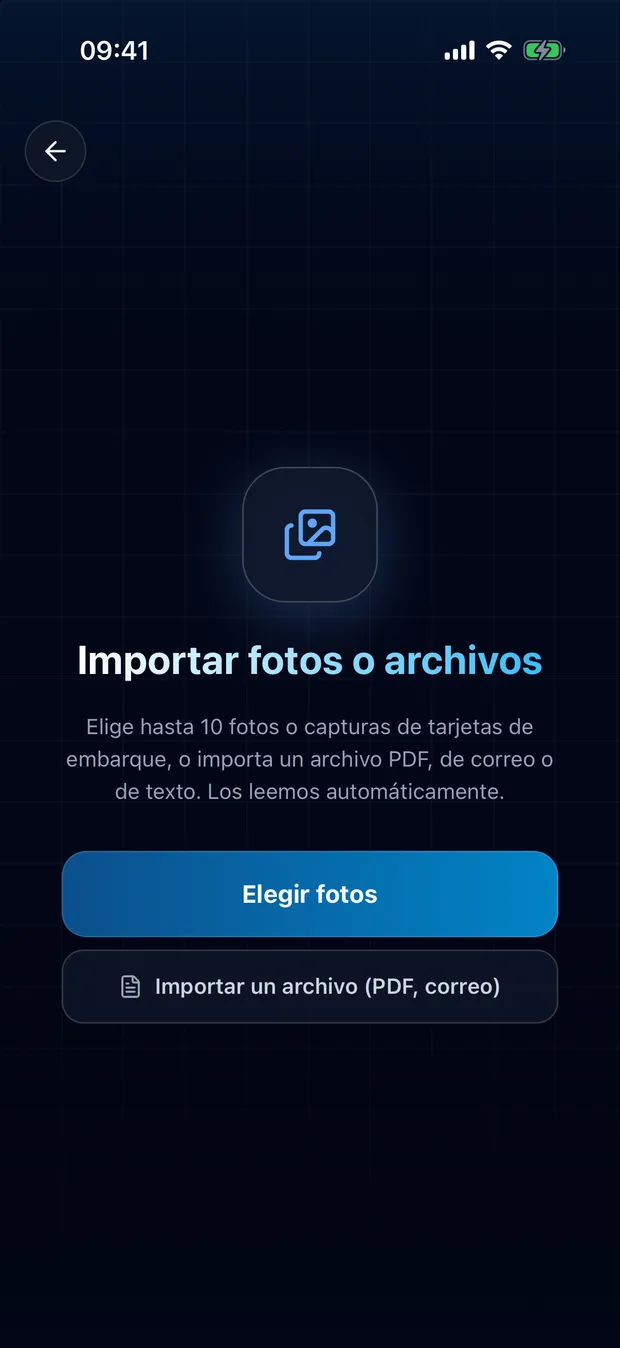 Elige tus capturas de pantalla o fotos