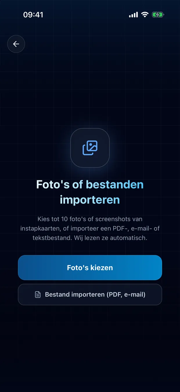 Kies je screenshots of foto's