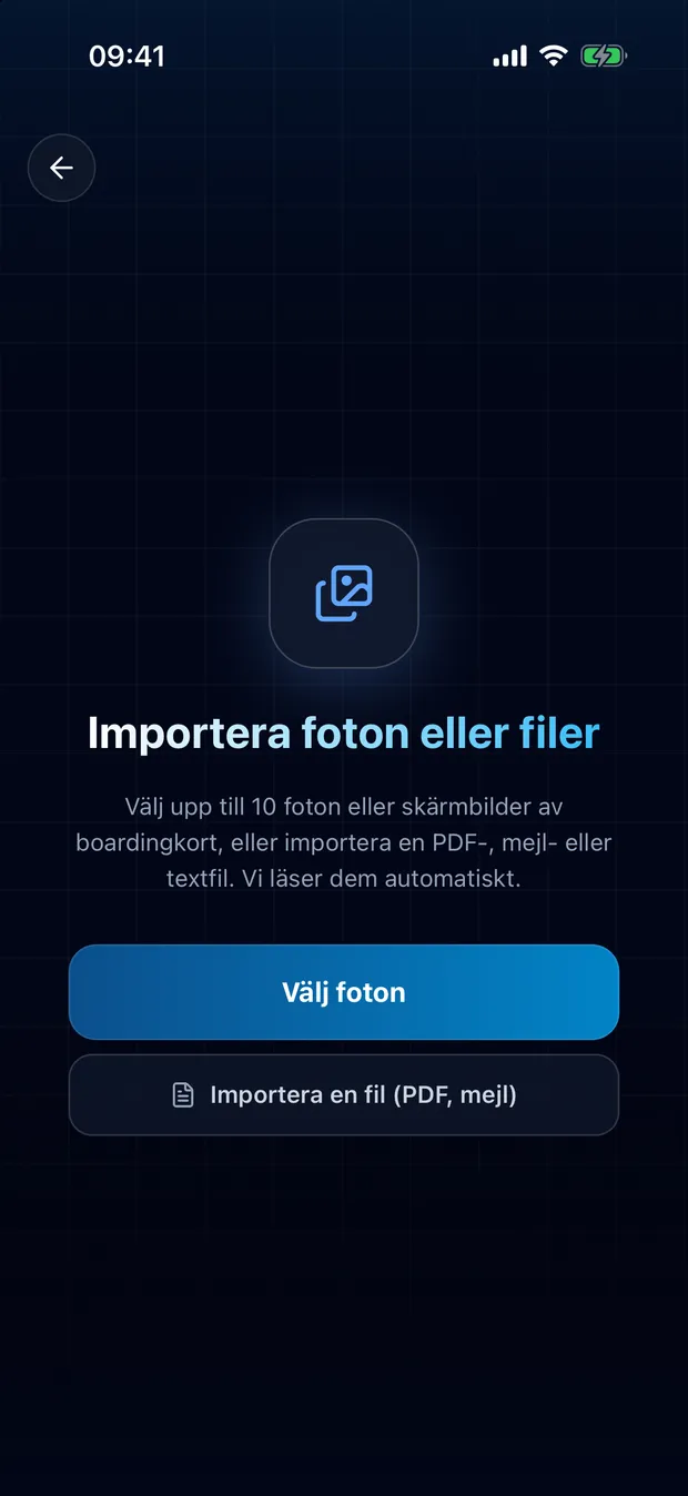 Välj dina skärmdumpar eller foton