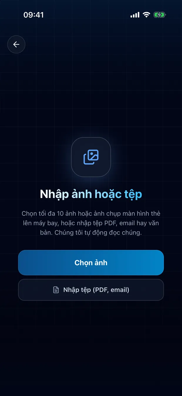 Chọn ảnh chụp màn hình hoặc ảnh của bạn