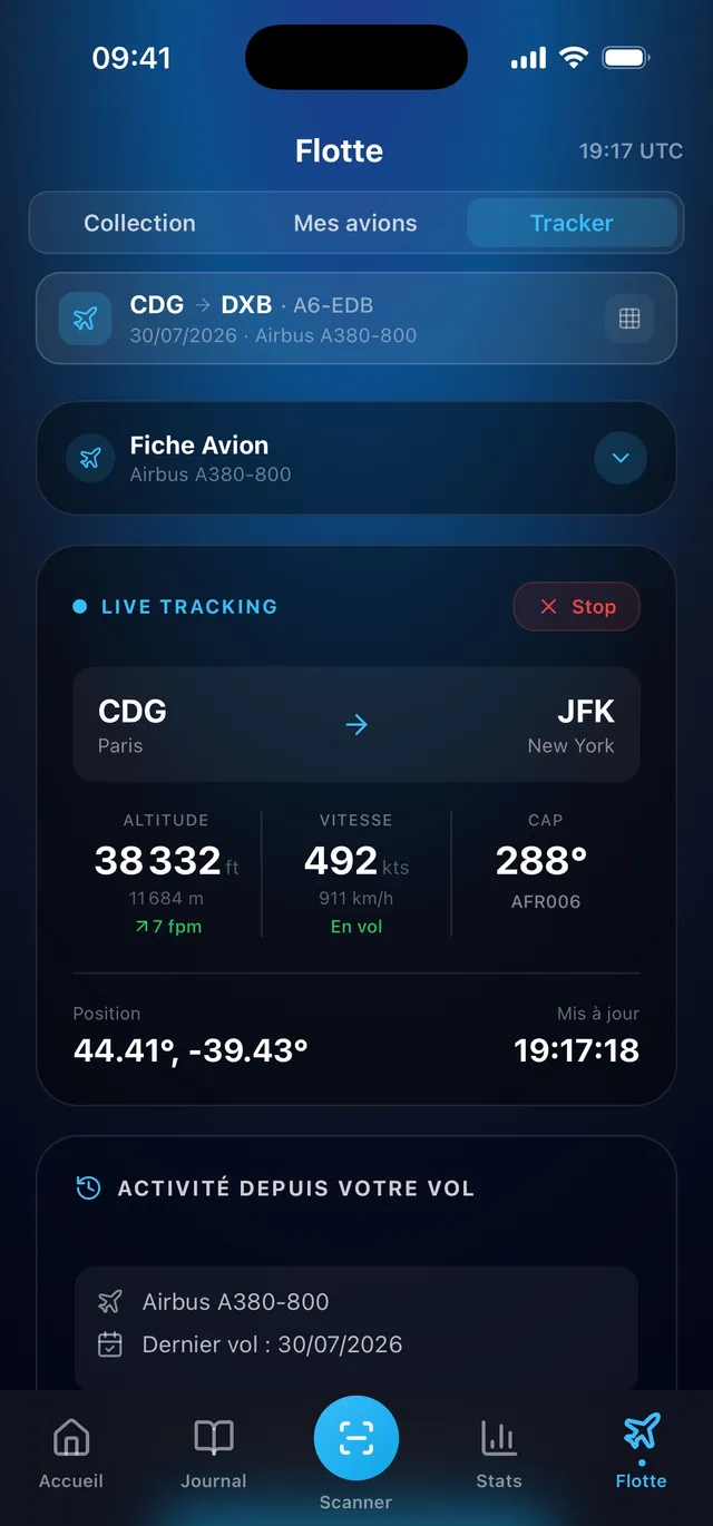 Où est mon avion ?